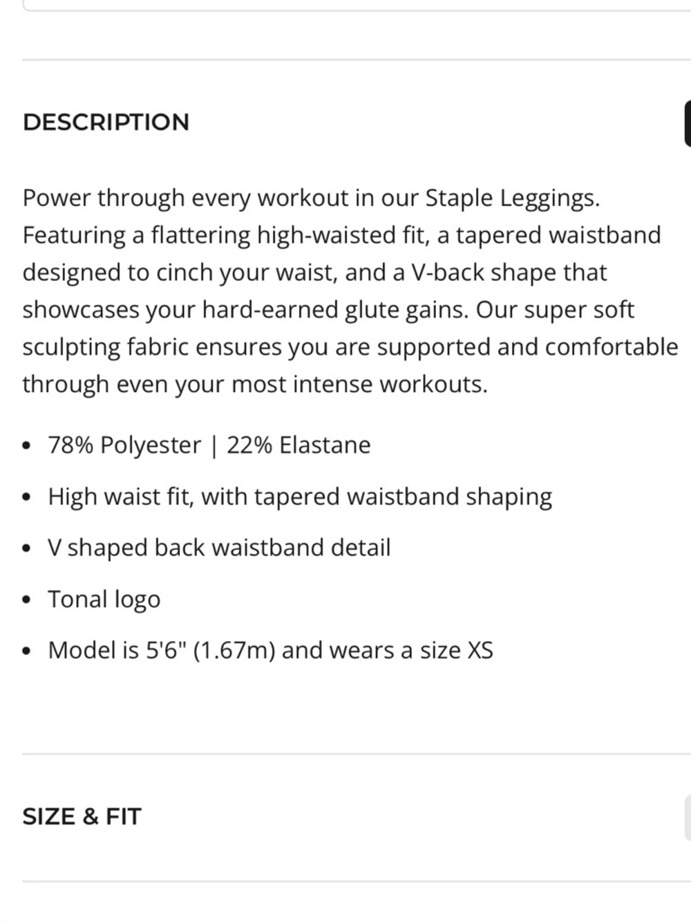 AYBL Olive Green Staple Leggings - Picture 8 of 9